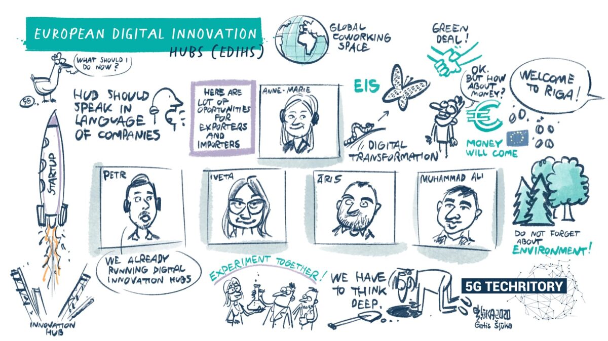 Digitālais akselerators starptautiskajā arēnā - forumā “5G Techritory” paneļdiskusiju moderē Salvis Roga