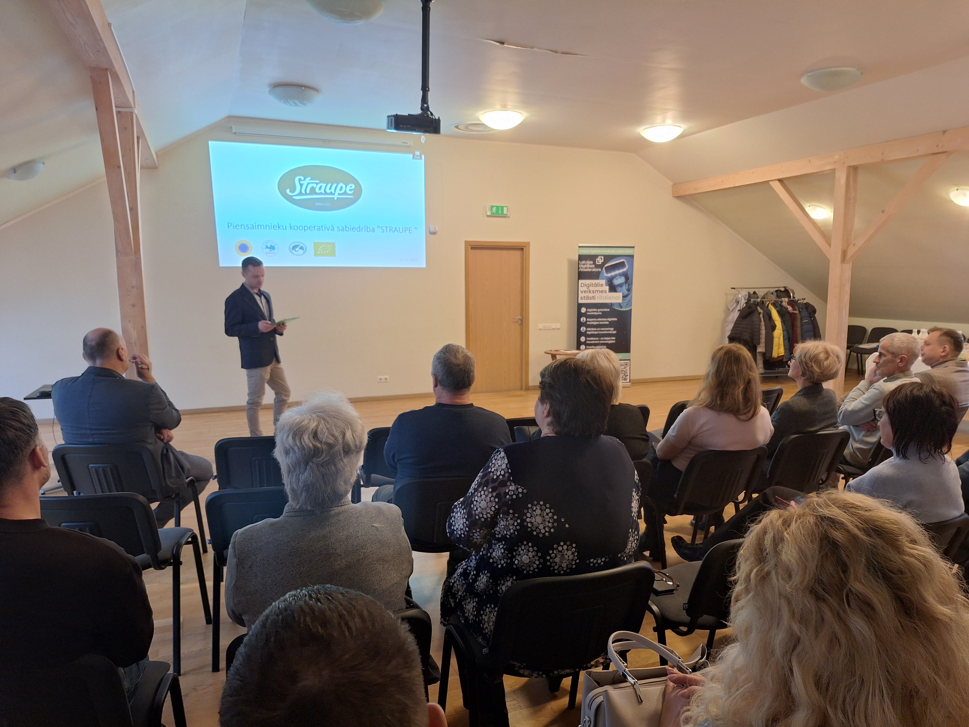 Atskats uz Prakses dienu uzņēmumā “Straupes piens”