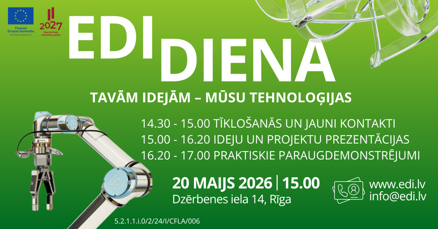 Elektronikas un datorzinātņu institūts aicina uz EDI dienu 2026