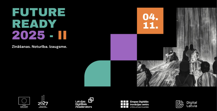 Konference pulcēs uzņēmējus un ekspertus par zināšanām, noturību un izaugsmi digitālajā laikmetā