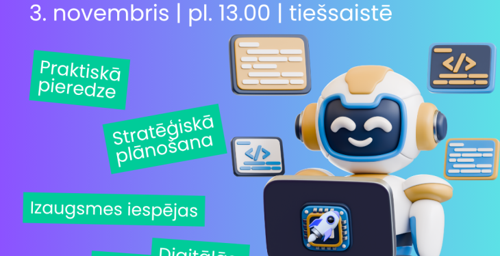 Vebinārs: Digitālās transformācijas iespējas uzņēmumiem un organizācijām