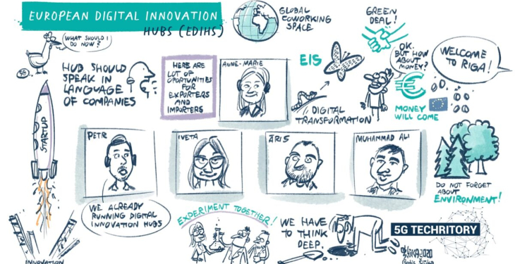 Digitālais akselerators starptautiskajā arēnā - forumā “5G Techritory” paneļdiskusiju moderē Salvis Roga