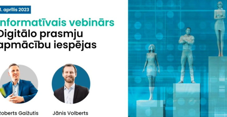 IERAKSTS 1. vebinārs "Digitālo prasmju apmācību iespējas"