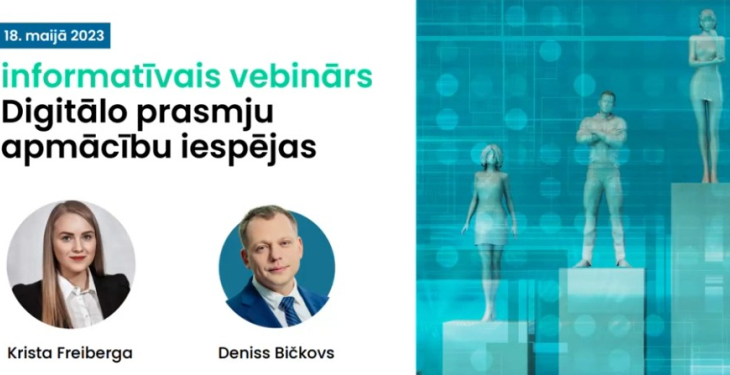 IERAKSTS 2. vebinārs "Digitālo prasmju apmācību iespējas"