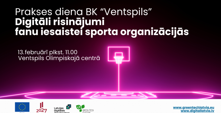 Prakses diena pie BK Ventspils