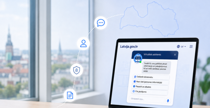 Latvija.gov.lv pilotprojektā izmēģināts virtuālā asistenta risinājums valsts e‑pakalpojumiem