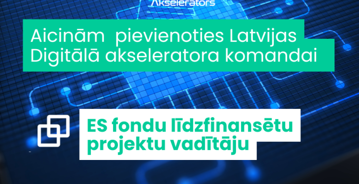 Projektu vadītāja vakance